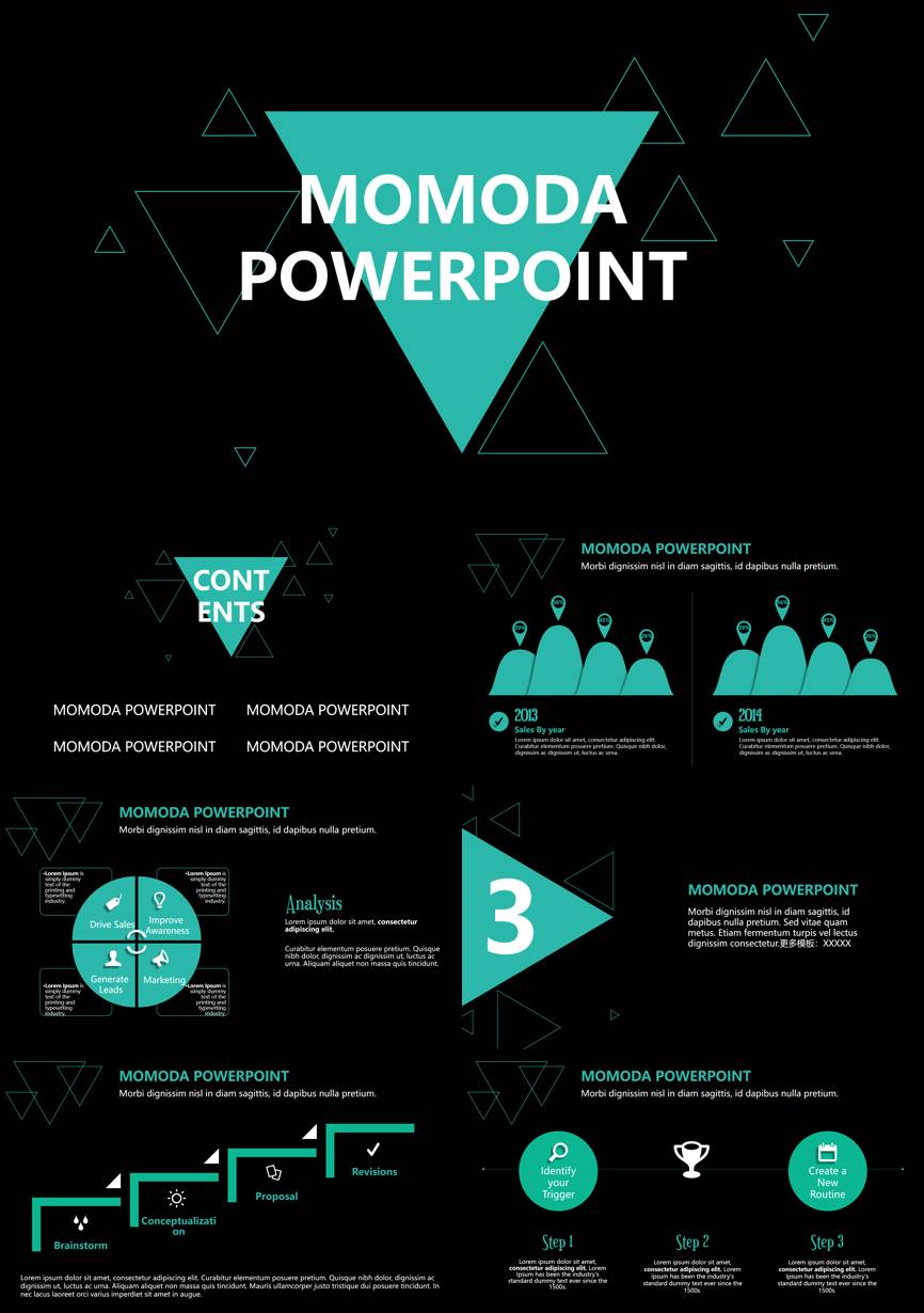 原business模板 (123)商业计划书PPT模板